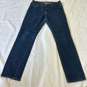 Old Navy Blue Straight Leg The Sweetheart Jeans Size 6